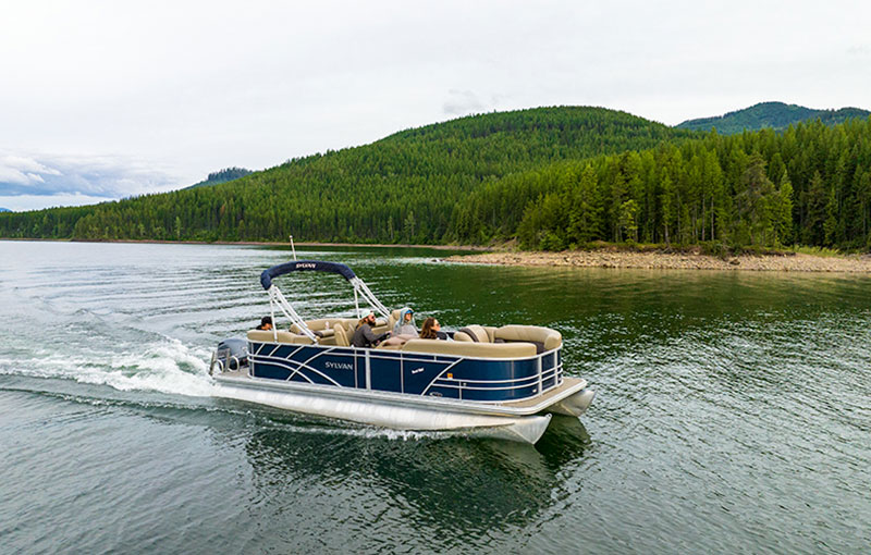 Boat Pontoon Rentals in Olney, Whitefish & Flathead Valley MT